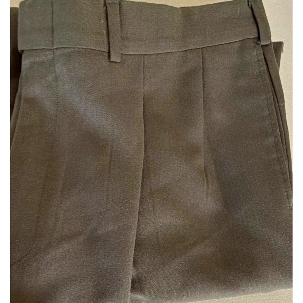 John Henry Dress Pants Men 36x32 Gray Wool Blend Pleated Straight Leg Pockets